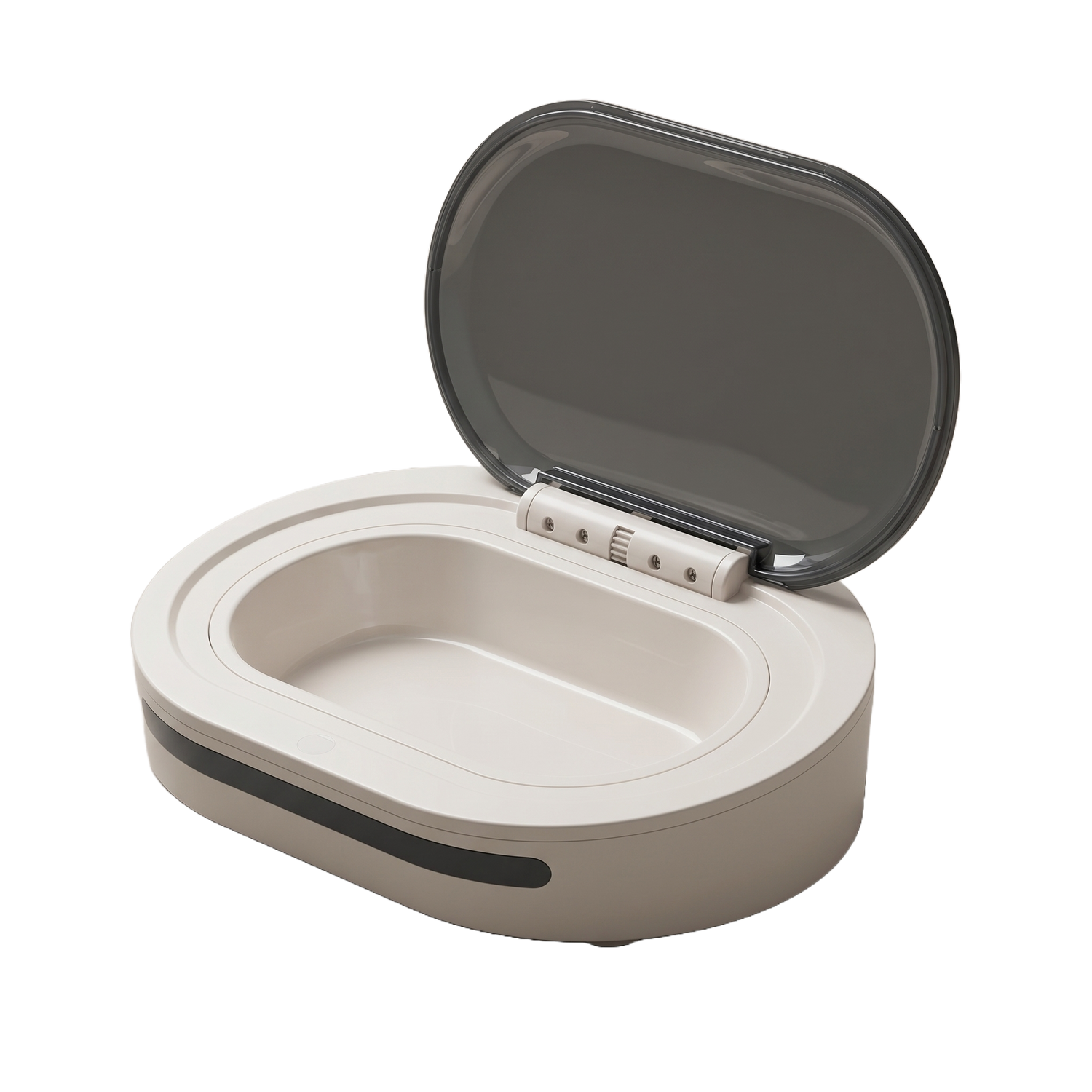 HAVN Node sensor-activated pet bowl — lid open position